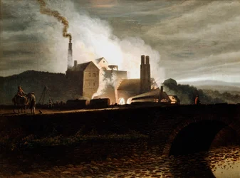 Industrielt landskap, Wales, 1800-tallet