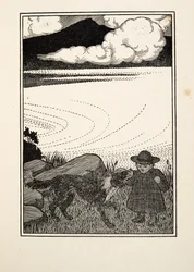 A Child Saved, fra A Hundred Anecdotes of Animals, pub. 1924