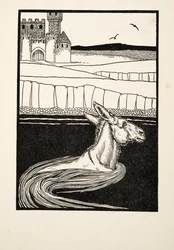 An Ass Cast Away, fra A Hundred Anecdotes of Animals, pub. 1924