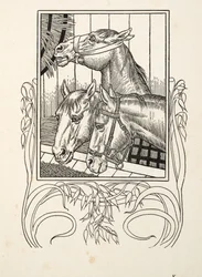 Assisting the Aged, fra A Hundred Anecdotes of Animals, pub. 1924