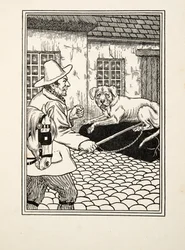 Immovable Fidelity, fra A Hundred Anecdotes of Animals, pub. 1924