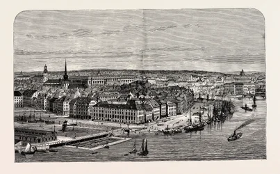 Stockholm, Sverige (gravering)