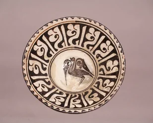 Skål (med fugledesign) (keramikk)