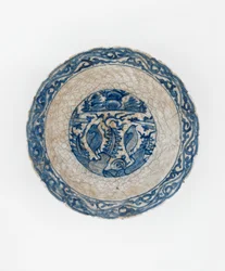 Dish, Iran, Safavid-perioden (keramikk)