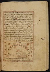 MS Eller. 3623, fol. 49b Byplan for byen Tinnis, illustrasjon fra 