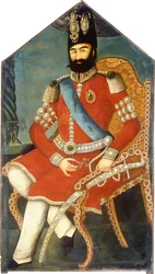 Portrett av Muhammad Shah, ca. 1850