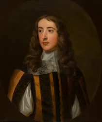 Portrait of Sir John Bridgeman 2nd Baronet (1630-1710), c.1645-80 (oil on canvas)   1377083   no       norwegian Successfully Translated  Original: Battle Scene (for Overdoor Decoration) Translat: Battle Scene (for Overdoor Decoration) 1301437 no norwegian