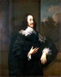 Kong Charles I, ca. 1660-70 (olje på lerret)