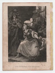 Jomfruen av Orleans, ca. 1840 (gravering)