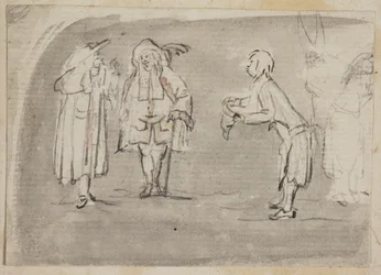 Scener fra Ludvig Holbergs "Masquerade"