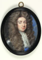 John Holles, hertug av Newcastle (akvarell på vellum)