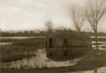 A Reed Boat Home, Life and Landscape on the Norfolk Broads, ca. 1886