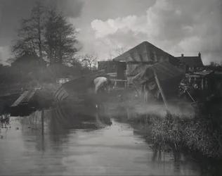Et båtverft i Norfolk
