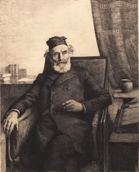 Kunstnerens far, Jens Peter Ilsted