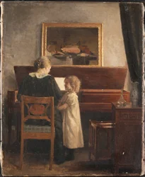 Ved pianoet