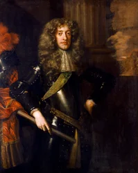 James II som hertug av York (olje på lerret)