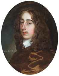 Portrett av Arthur Capel, jarl av Essex (olje på lerret)