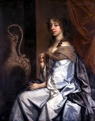 Portrett av Mary Bagot, grevinne av Middlesex og Dorset (1645-79) (olje på lerret)
