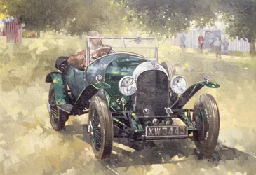 The Green Bentley på Althorp