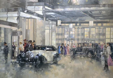 The Savoy (olje på lerret)