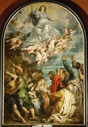 Marias himmelfart, ca. 1611–14 (maleri på eik)