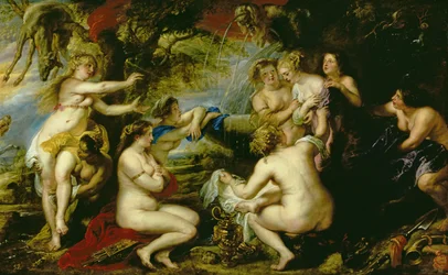 Diana og Callisto, ca. 1638-40 (olje på lerret)