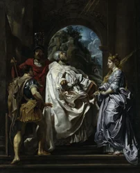 De hellige Gregor, Maurus, Papianus og Domitilla