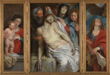 Gravskrift over Jan Michielsen og hans kone Maria Maes