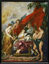 Fødselen til Ludvig XIII i Fontainebleau