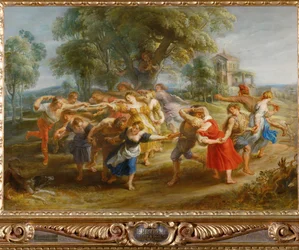 Bondedans, ca. 1630 (maleri på tre)