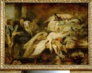 Philopoemen, general for Achaeans, av en gammel kvinne fra M