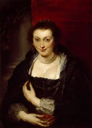 Portrett av Isabella Brant, ca 1625.