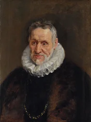 Portrett av en skjeggete mann
