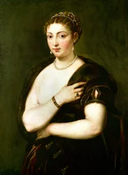 Portrett av en ung dame