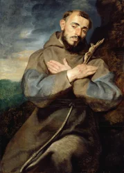 Sankt Frans, ca. 1615 (olje på panel)
