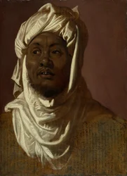 Studie for Balthazar, ca. 1609-11 (olje på papir lagt ned på panel)