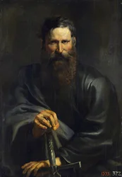 Apostelen Paulus, ca. 1615. Mål: 105.6 x 74 cm. Eremitasjen, St. Petersburg