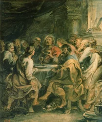 The Last Supper, ca. 1630-31 (olje på panel)