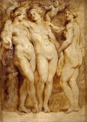 De tre gratiene, ca. 1620-1623