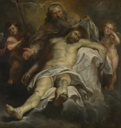 The Trinity (olje på panel)