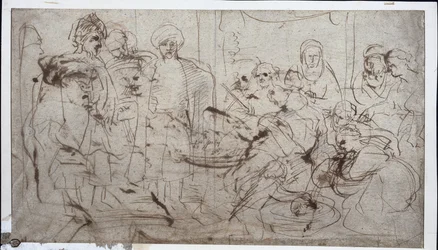 Tomyris med hodet til Cyrus (verso)