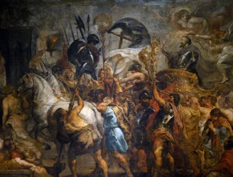 Triumferende inntog av Henri IV i Paris (22. mars
