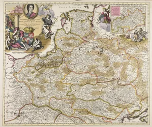 Fredrik Augustus, ekte Augustus, Polon. Litauisk. Borus. Pomersk. Konge, hertug, prins, saksisk. Utr. hertug, S. Imp., valgt. Disse imperiene hans regjeringstid DDDP, Schenkius, skulptur, kongelig Amsterdam, unntatt nær forumet.