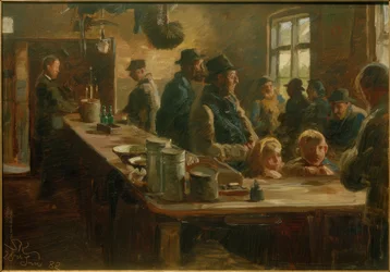 I landhandelen, når det ikke fiskes