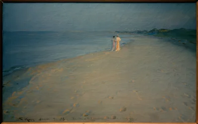 Sommerkveld på Sørstranden, Skagen