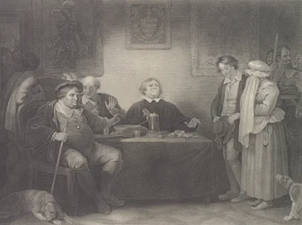 The Seven Ages, Fifth Age: The Justice Shakespeare, As You... , først utgitt 1801, gjenutgitt 1852.