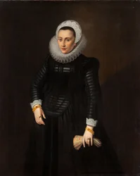 Portrett av Barbara de Herlin