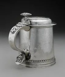 Tankard, ca. 1710 (sølv)