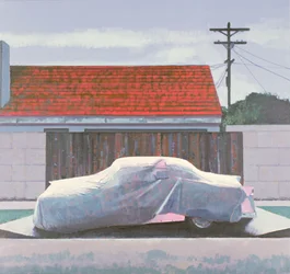 Spøkelsesbil 2, Los Angeles, USA, 2002 (olje på lin)