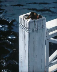 Råtten post: Stockholm, 2004 (olje på lerret)